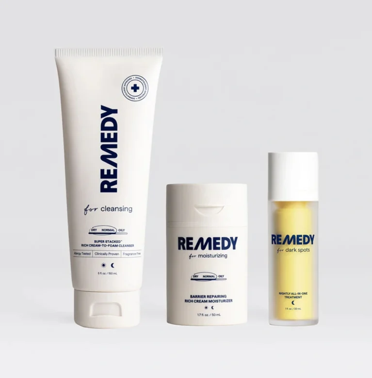 Ensemble de soins de la peau Remède